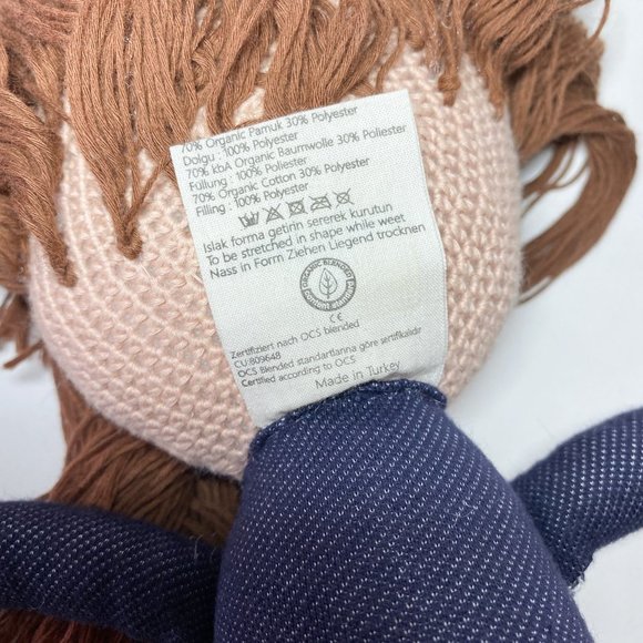 Antebies Handcrafted Organic Cotton Crochet Doll - Picture 7 of 7
